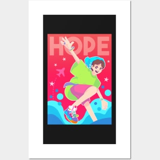 hope world Posters and Art